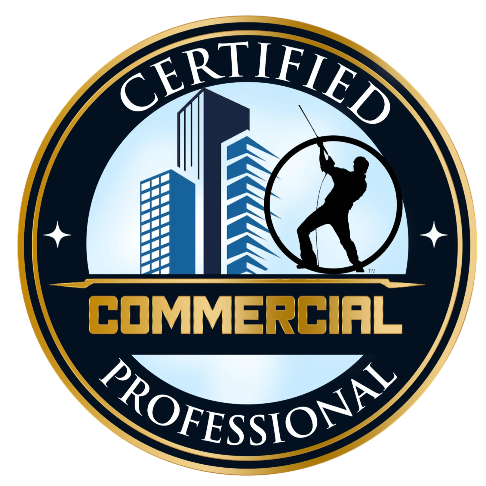 Certified Commercial Professional badge — verify at HowToWash