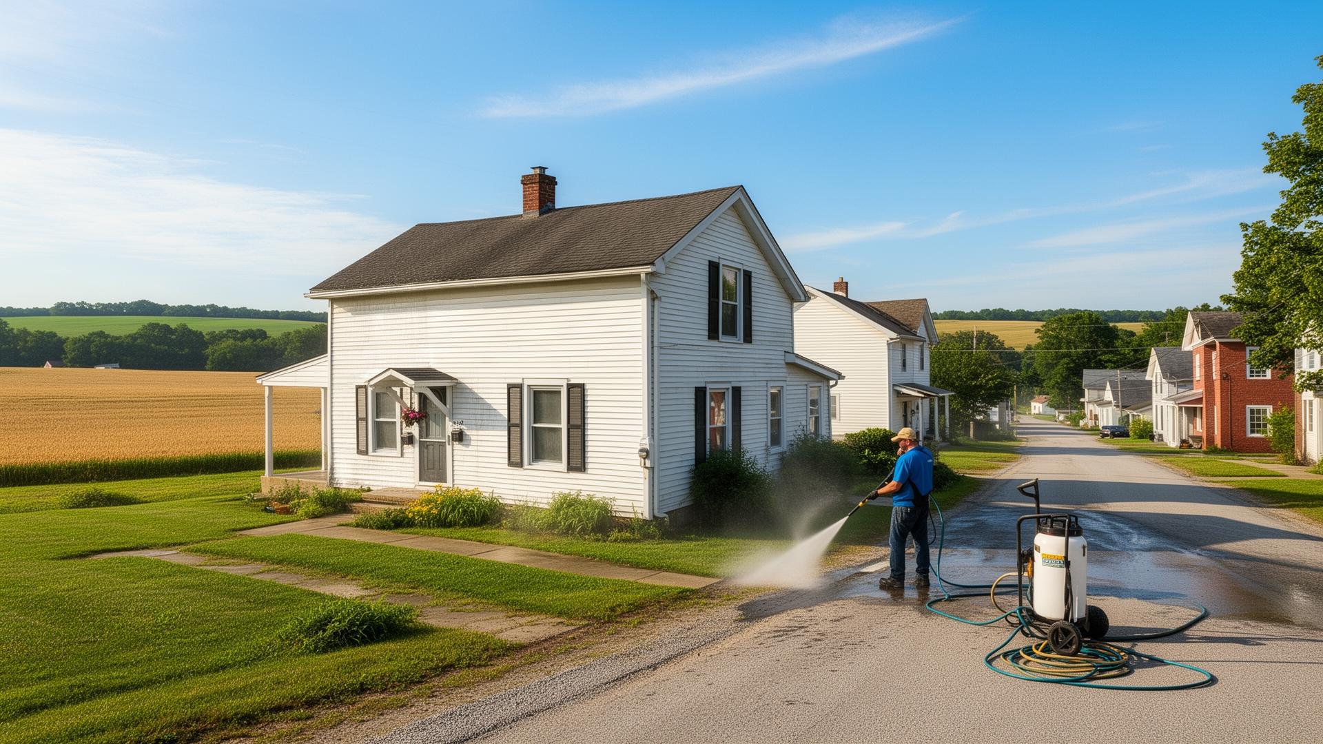 Power washing in Navarre, OH